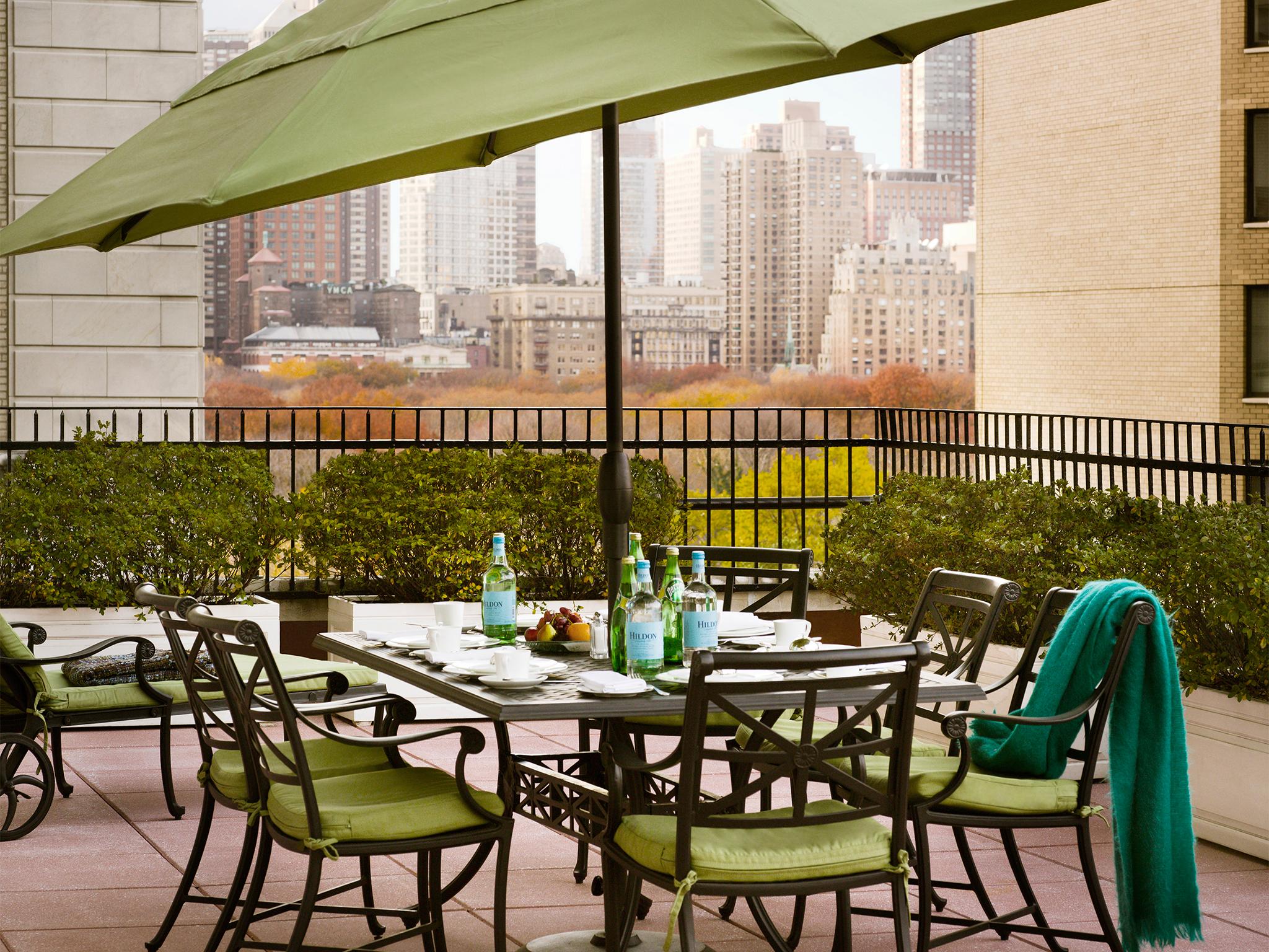 ذا بييير، فندق تاج نيو يورك المظهر الخارجي الصورة The Terrace at the Mandarin Oriental