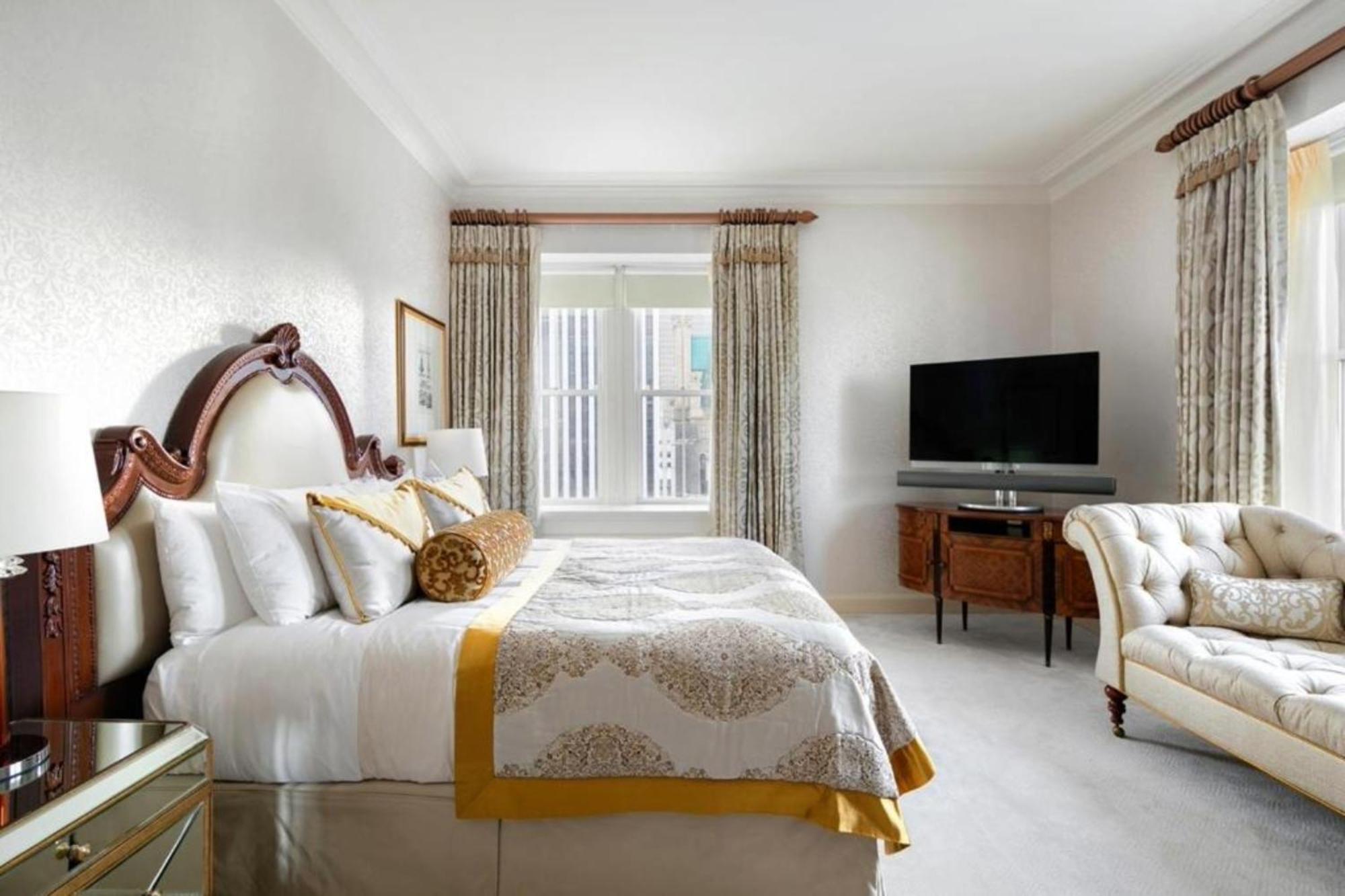 ذا بييير، فندق تاج نيو يورك المظهر الخارجي الصورة A bedroom at the hotel