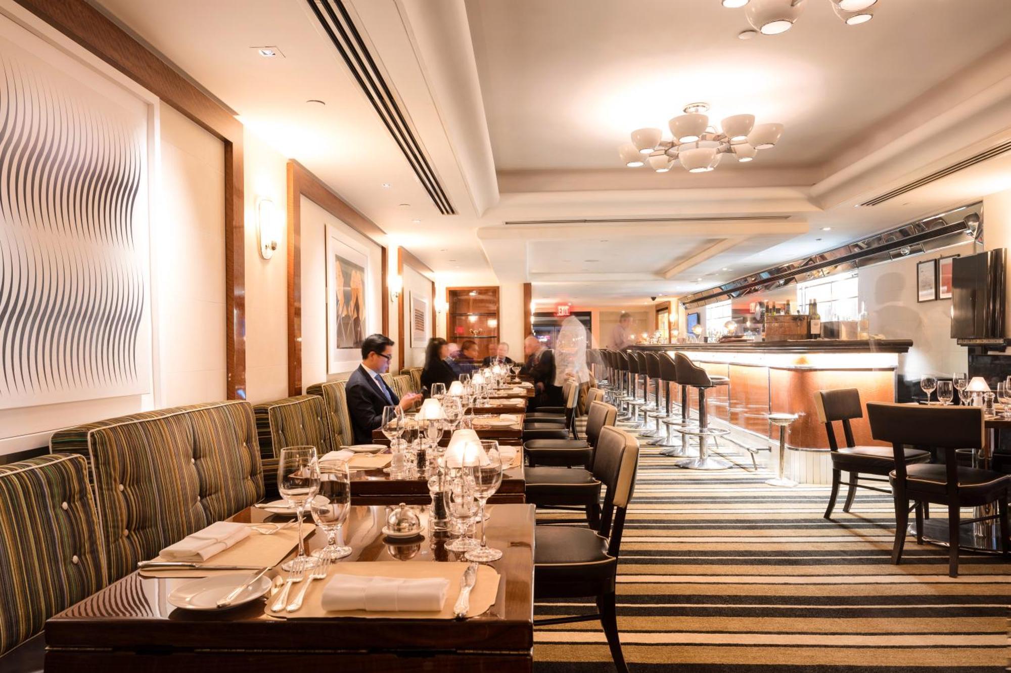 ذا بييير، فندق تاج نيو يورك المظهر الخارجي الصورة The interior of the restaurant