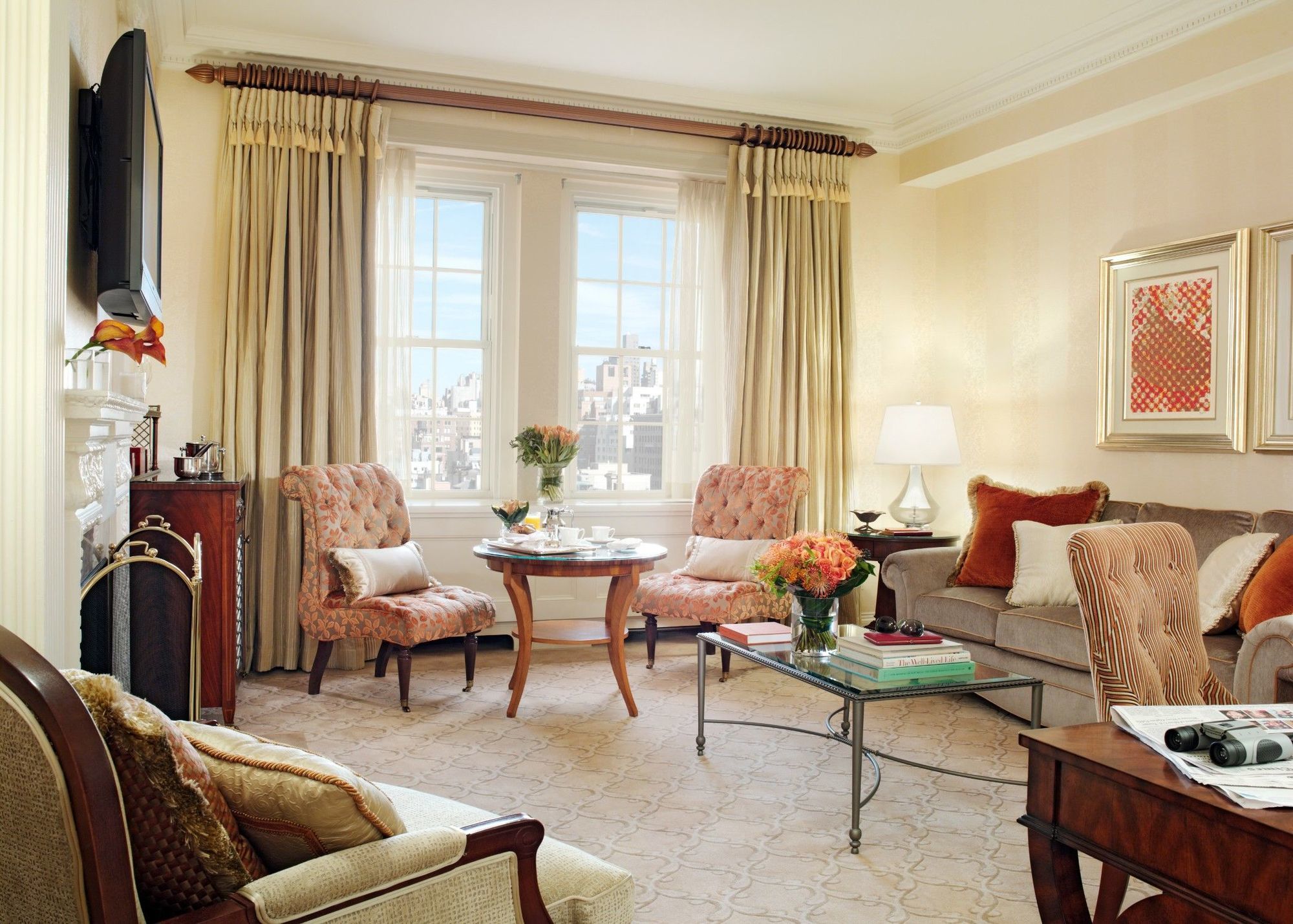 ذا بييير، فندق تاج نيو يورك الغرفة الصورة Living room